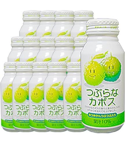 Amazon.co.jp: つぶらなカボス16本ギフトセット(包装無料) : 食品